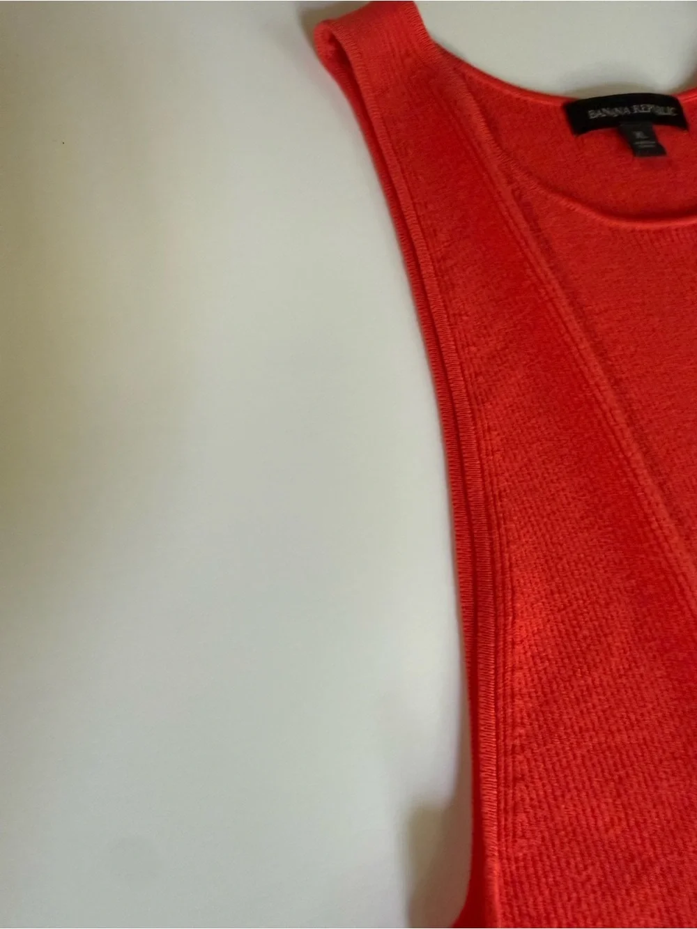 Banana Republic Sculpted Ribbed Tank